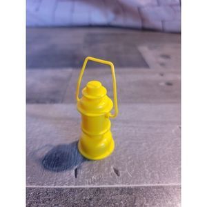 Yellow lantern camping doll accessory